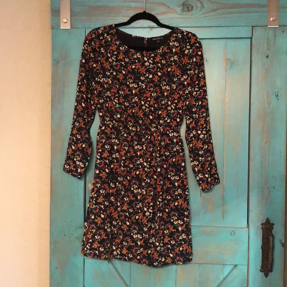 J Crew long sleeve dress